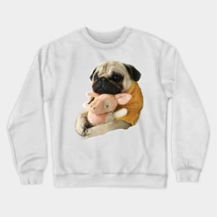 Pug Pet Dog Crewneck Sweatshirt
